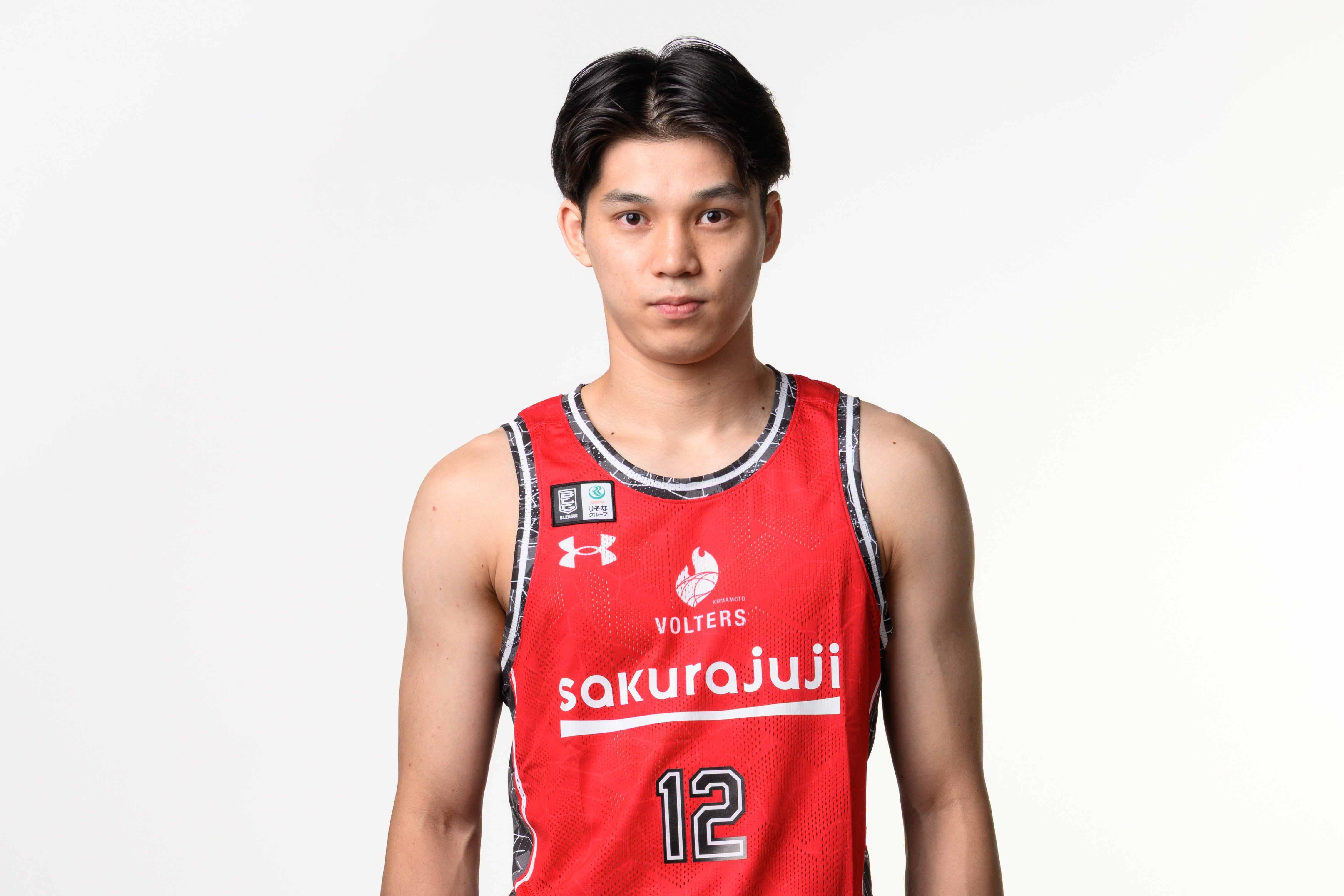 熊本ヴォルターズ 記念ユニフォーム 保坂晃毅 ☆ 熊本ヴォルターズ 公式 ☆ 12 保坂 晃毅 選手 直筆サイン入り